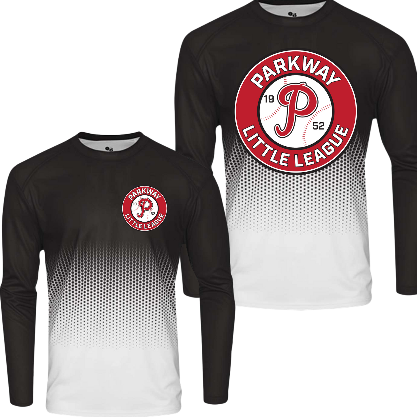 Badger Hex PLL Long Sleeve - Youth