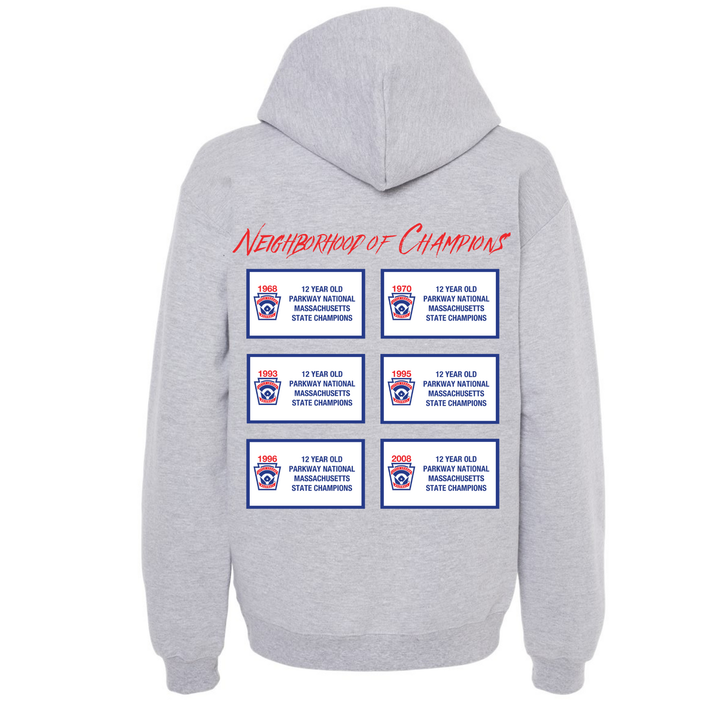 "Neighborhood of Champions" Heavy Blend Hooded Sweatshirt - Youth