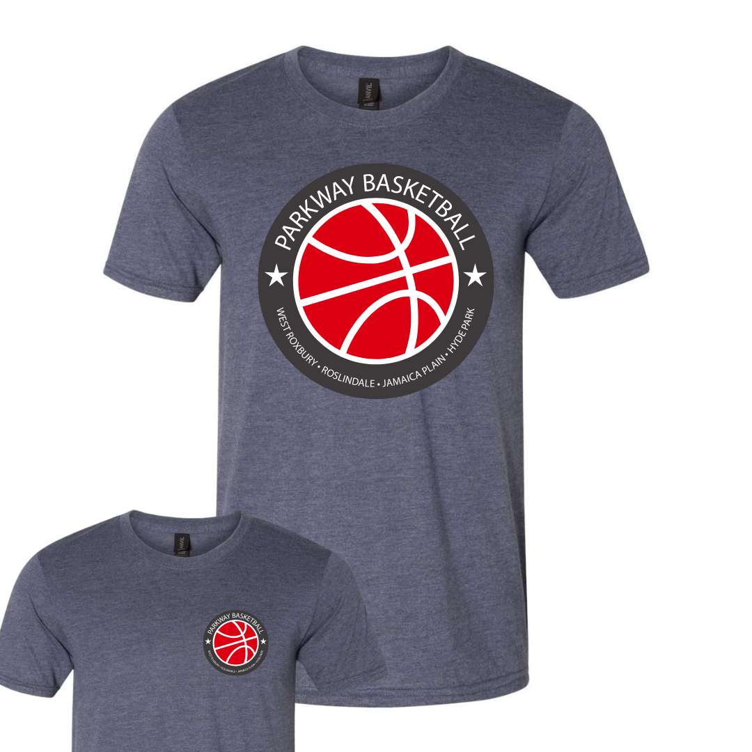 Parkway Travel Basketball Triblend Tee - Adult
