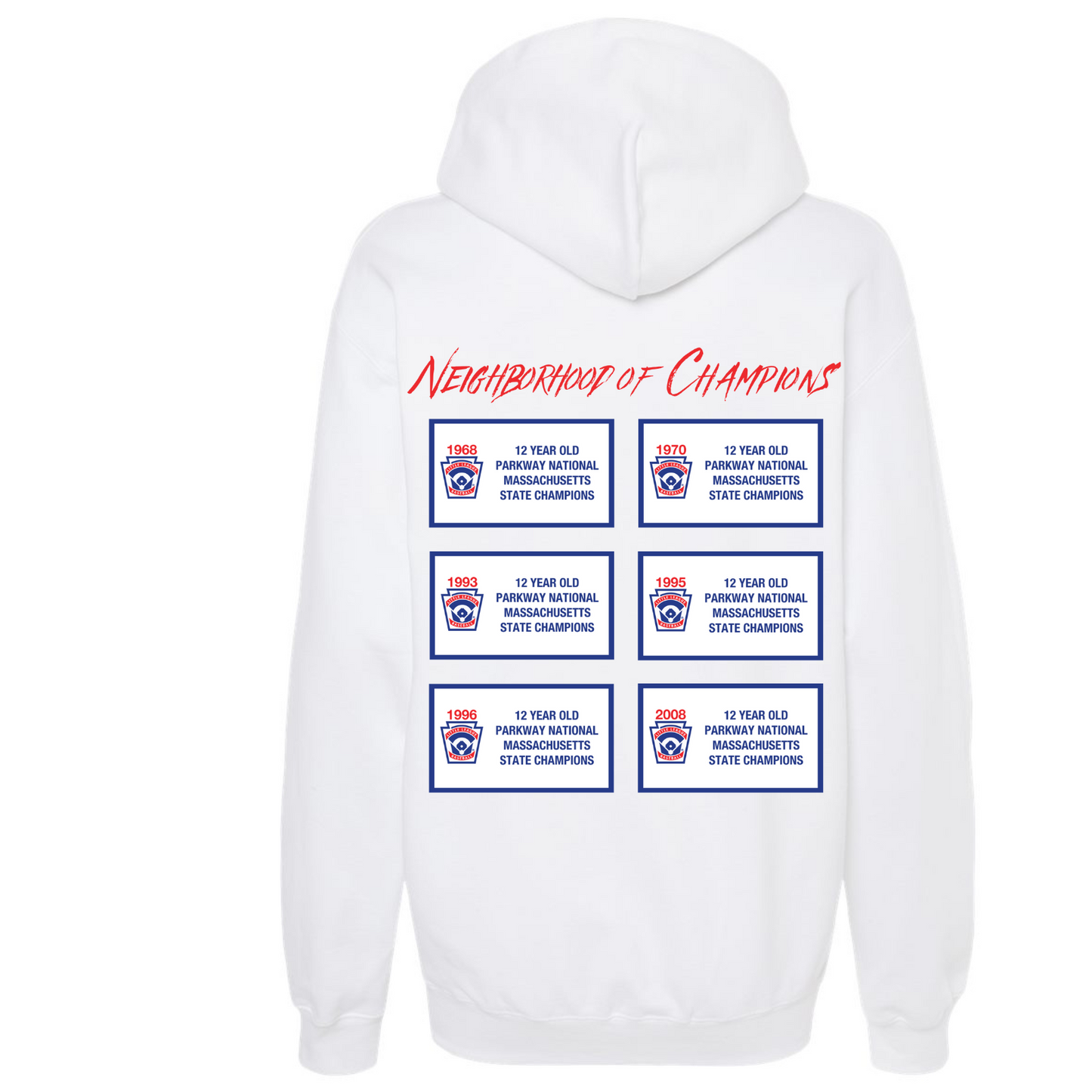 "Neighborhood of Champions" Heavy Blend Hooded Sweatshirt - Youth