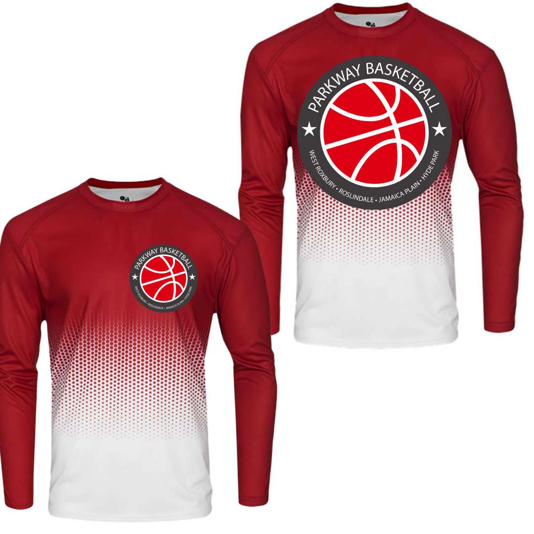 Badger Hex PTB Long Sleeve - Youth