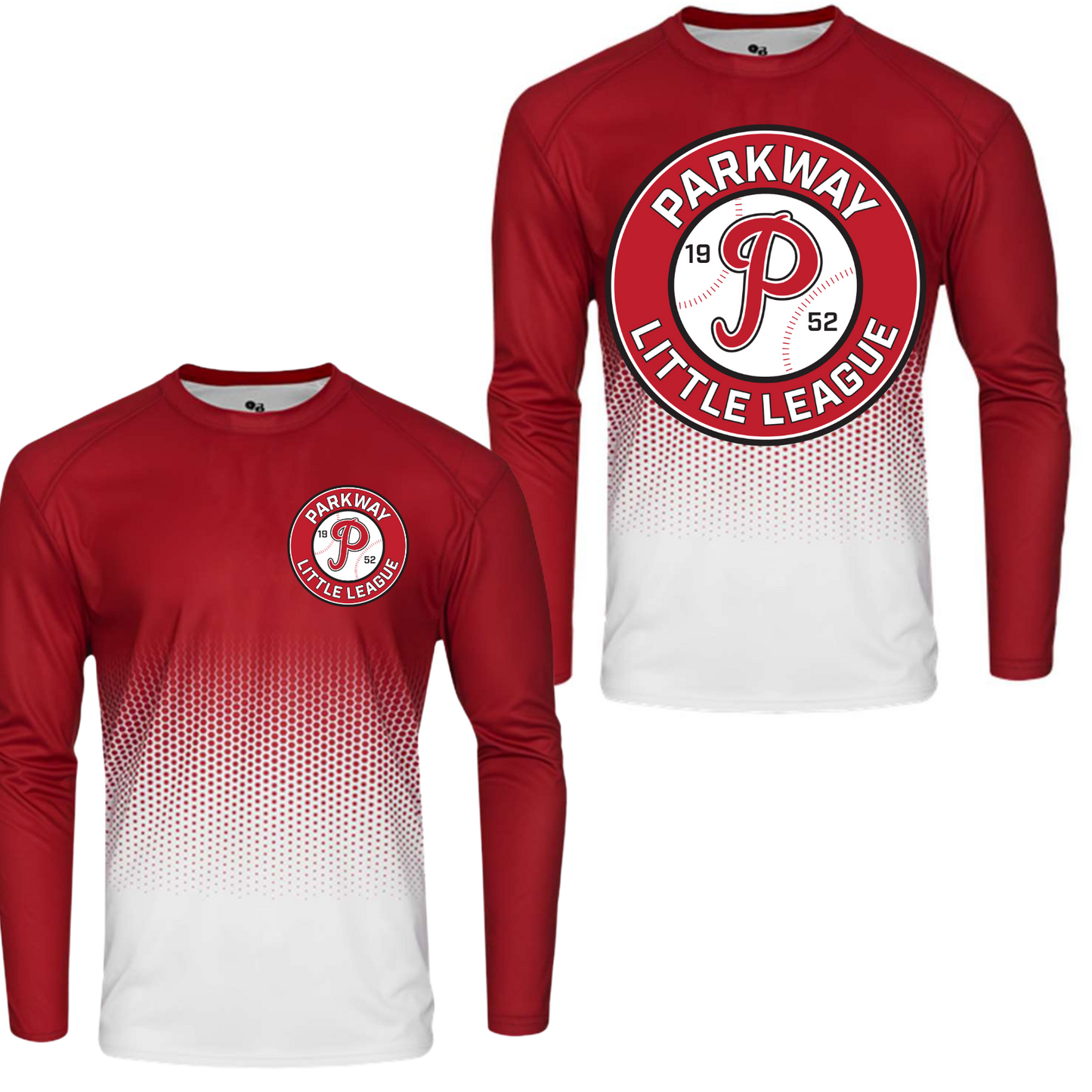 Badger Hex PLL Long Sleeve - Youth