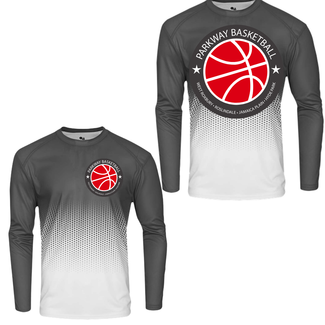 Badger Hex PTB Long Sleeve - Youth