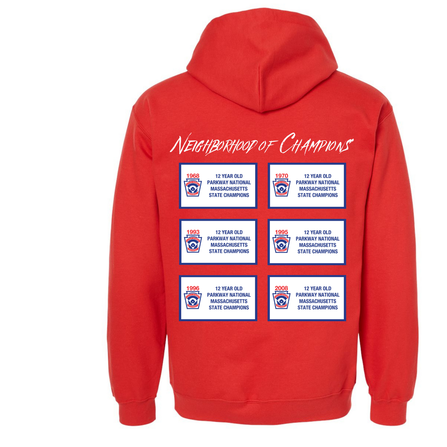 "Neighborhood of Champions" Heavy Blend Hooded Sweatshirt - Youth