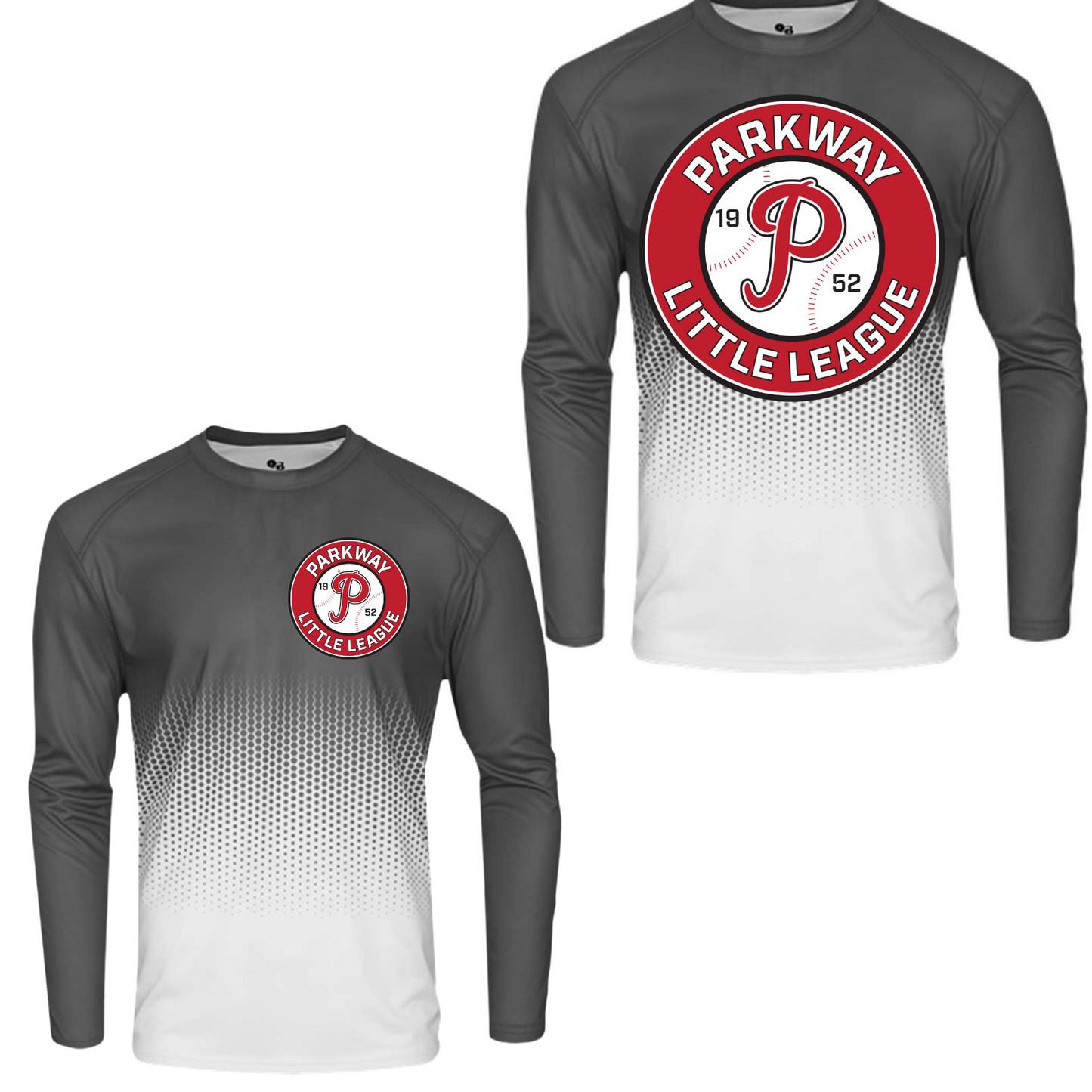 Badger Hex PLL Long Sleeve - Youth