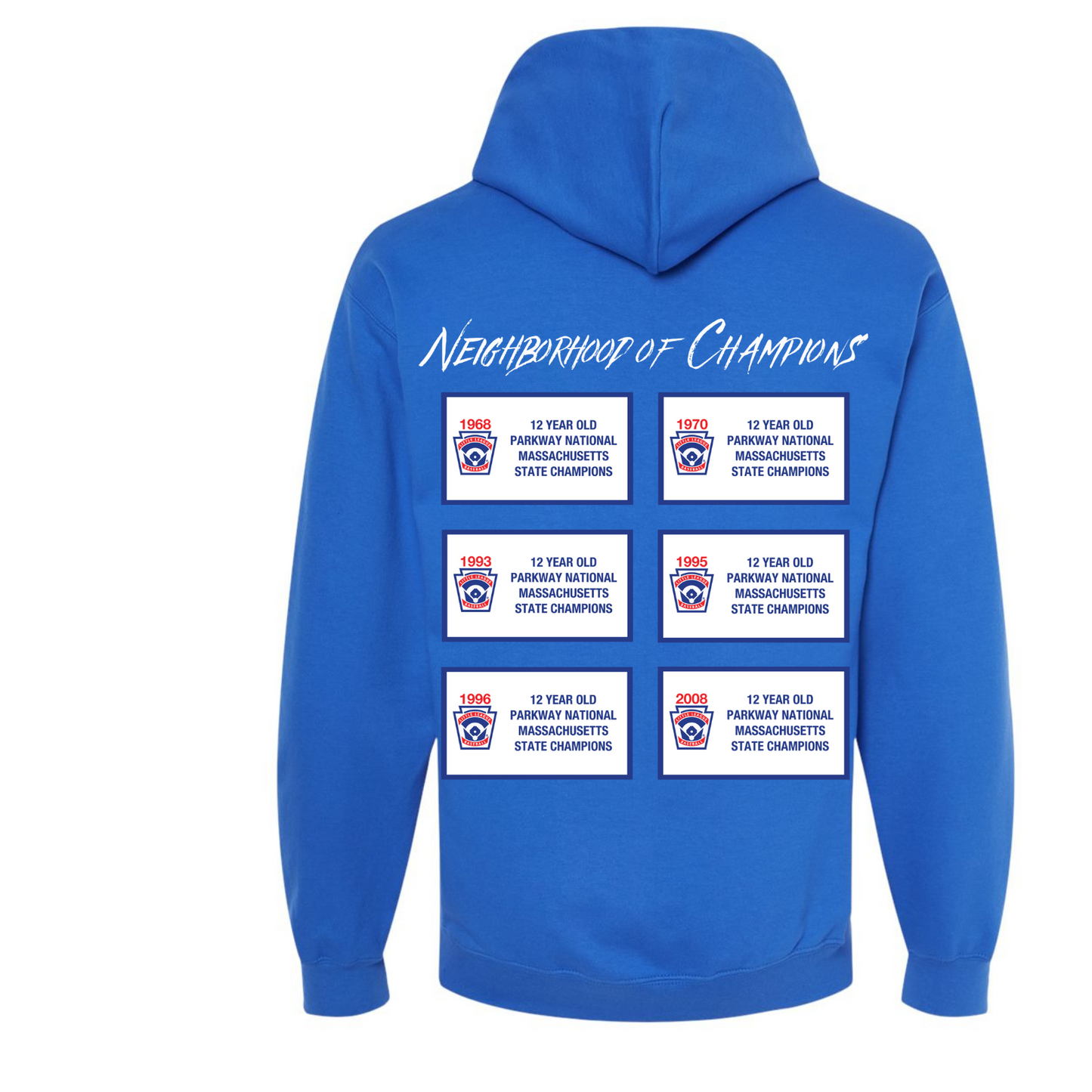"Neighborhood of Champions" Heavy Blend Hooded Sweatshirt - Youth