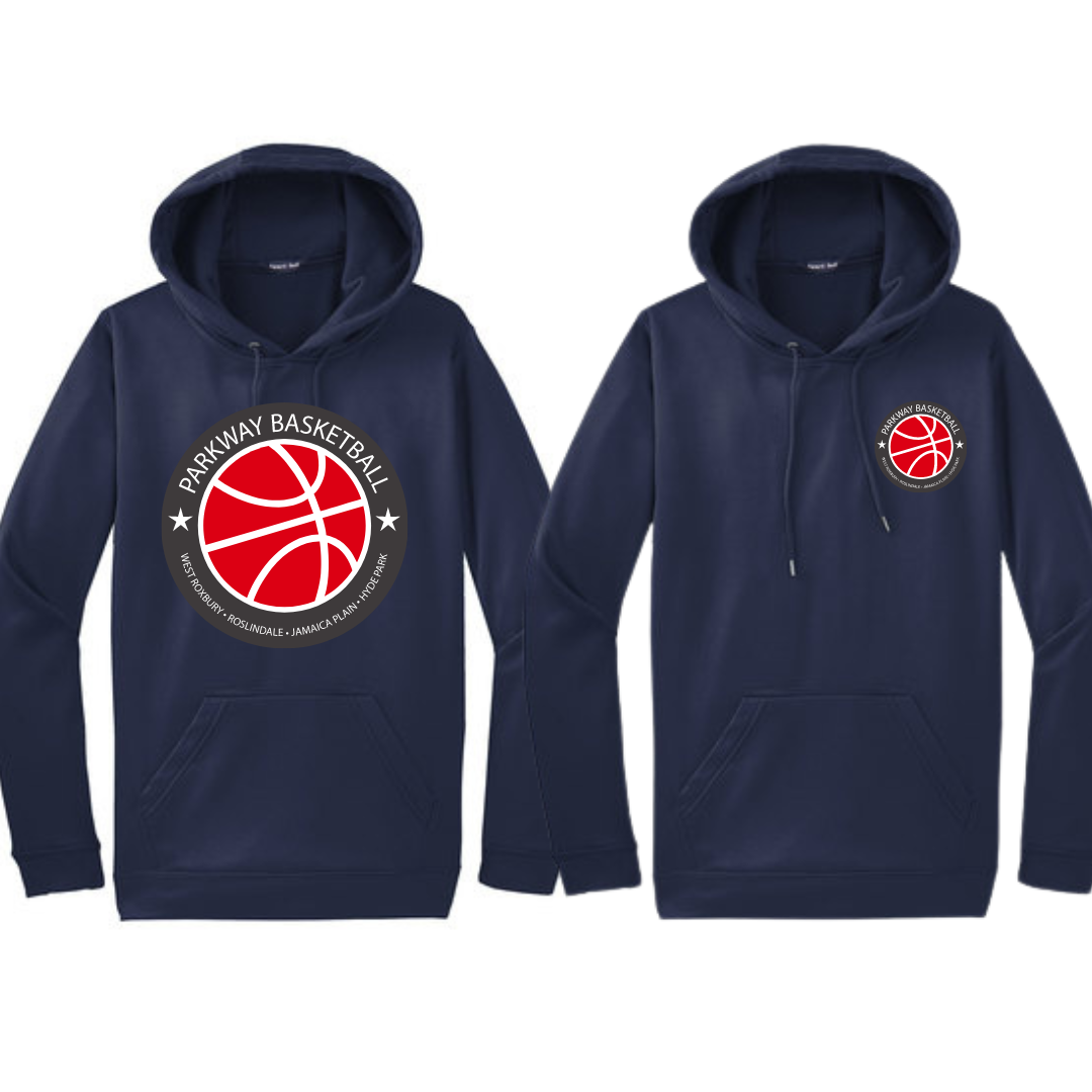 Parkway Travel Basketball Drifit Hoodie - Youth