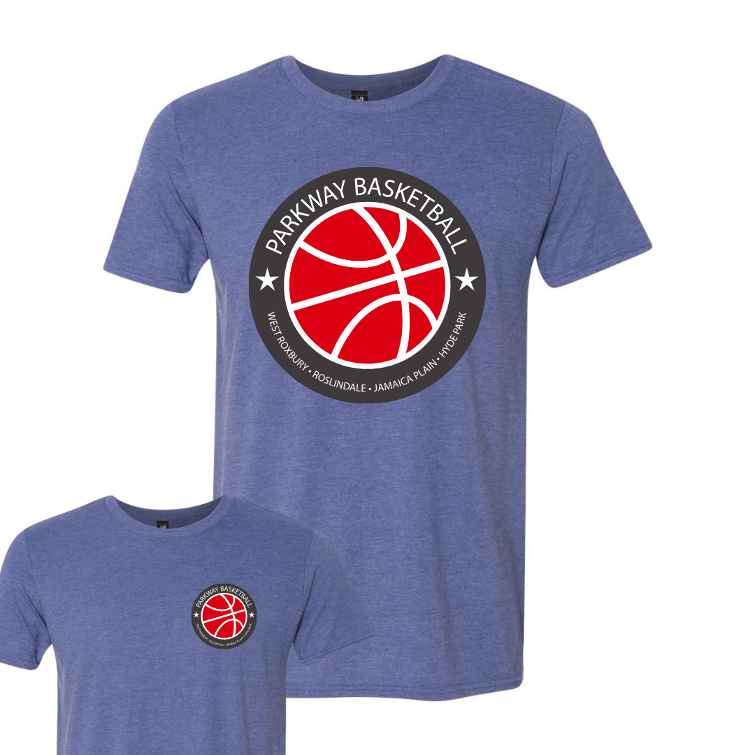 Parkway Travel Basketball Triblend Tee - Adult