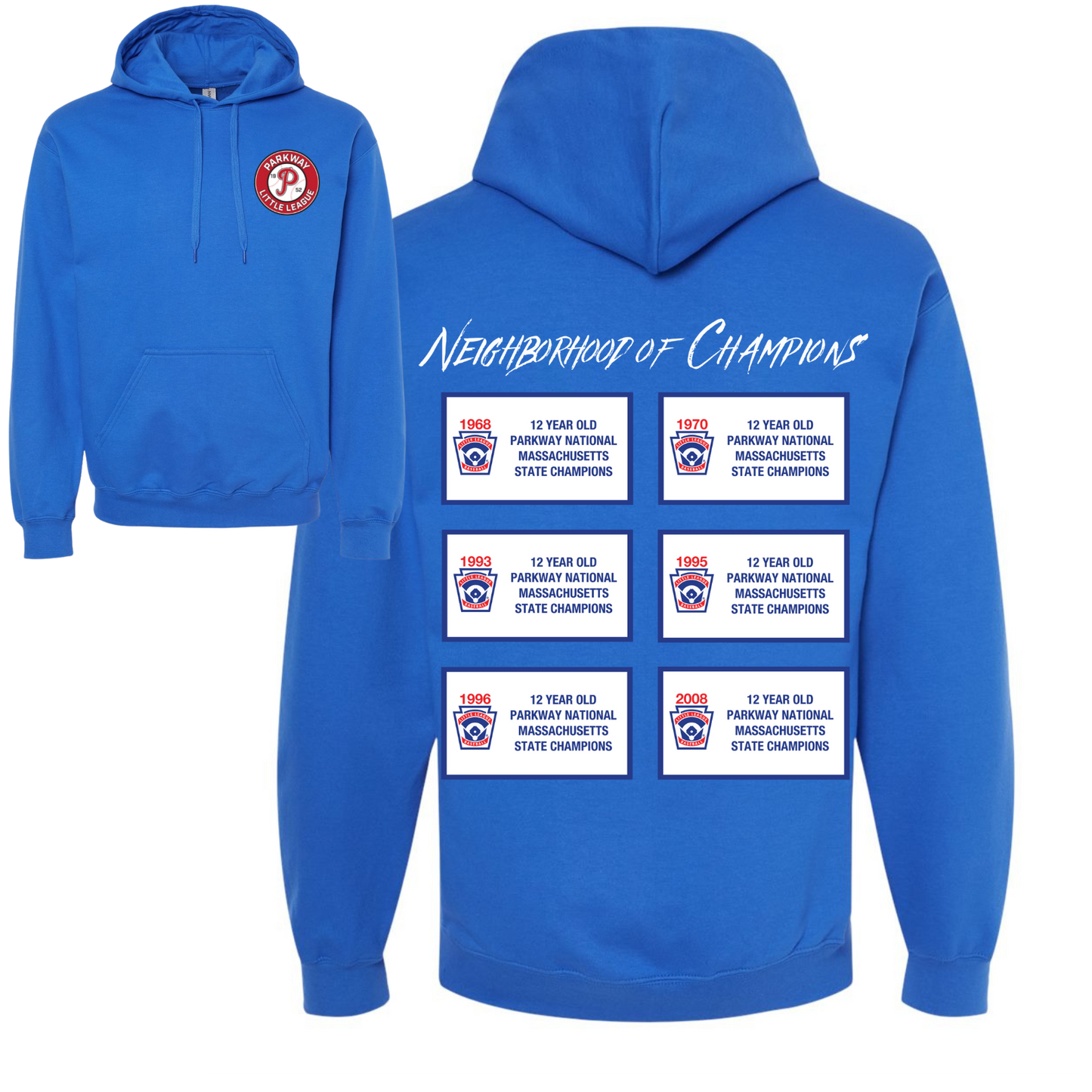 "Neighborhood of Champions" Softstyle Hooded Sweatshirt