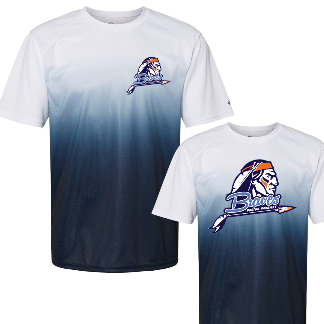 Braves Ombré Short Sleeve