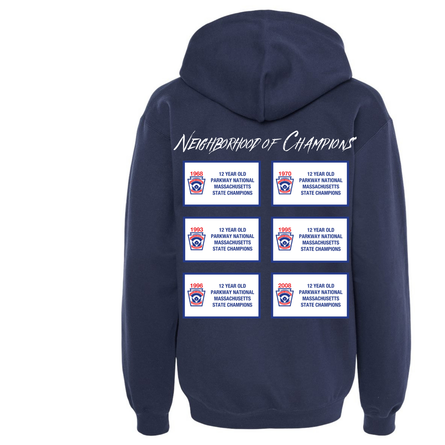 "Neighborhood of Champions" Heavy Blend Hooded Sweatshirt - Youth