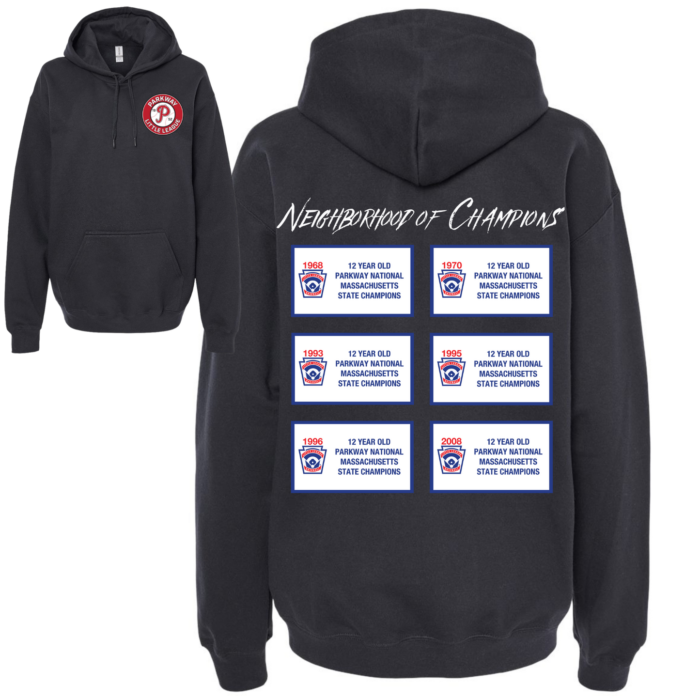 "Neighborhood of Champions" Softstyle Hooded Sweatshirt