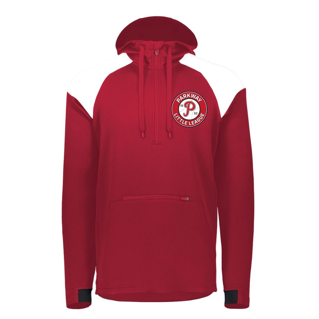 PLL Holloway Warmup 1/4 Zip Hooded Jacket