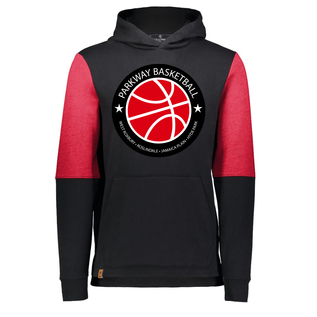 Parkway Basketball Youth Ivy League Team Fleece Colorblocked Hooded Sweatshirt