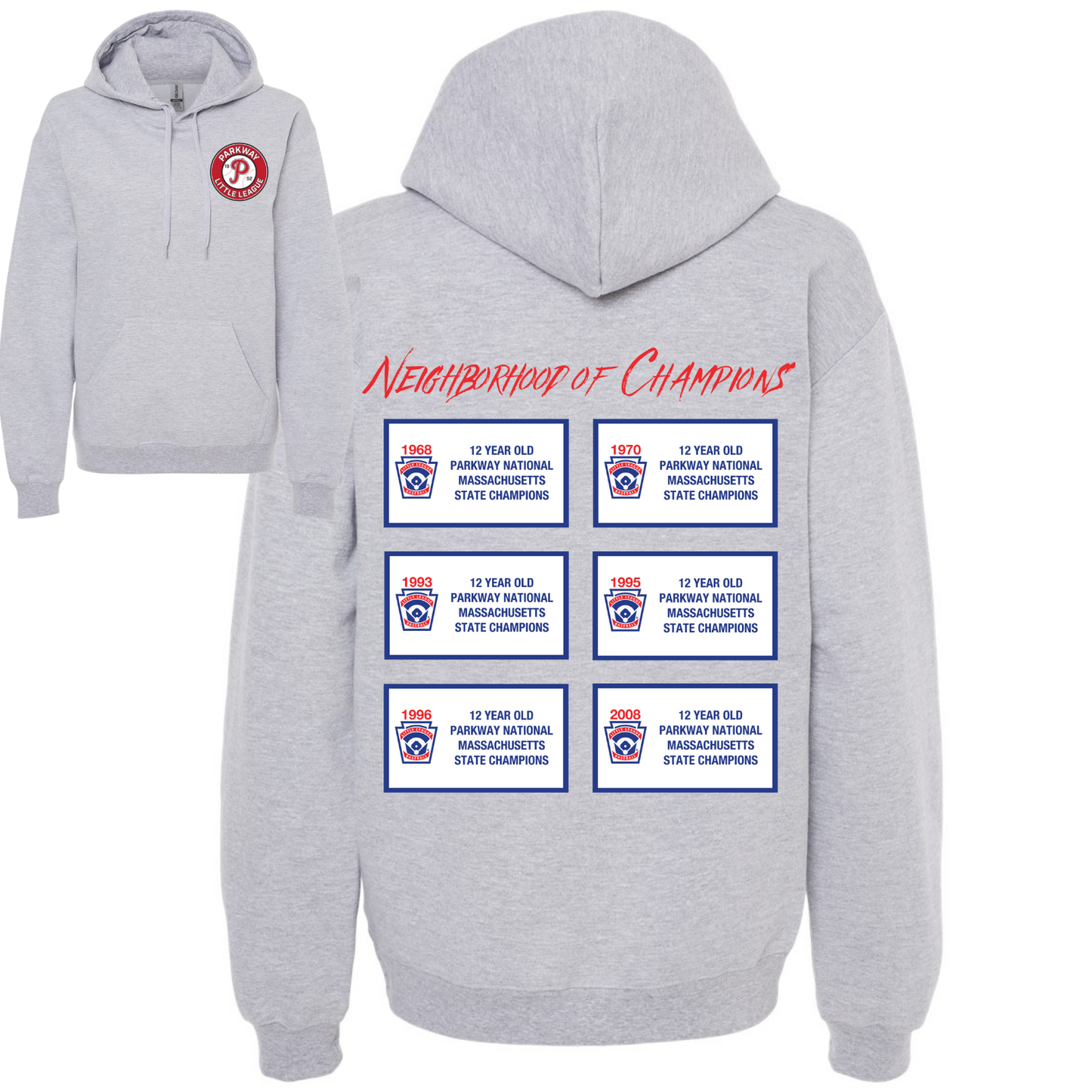 "Neighborhood of Champions" Softstyle Hooded Sweatshirt