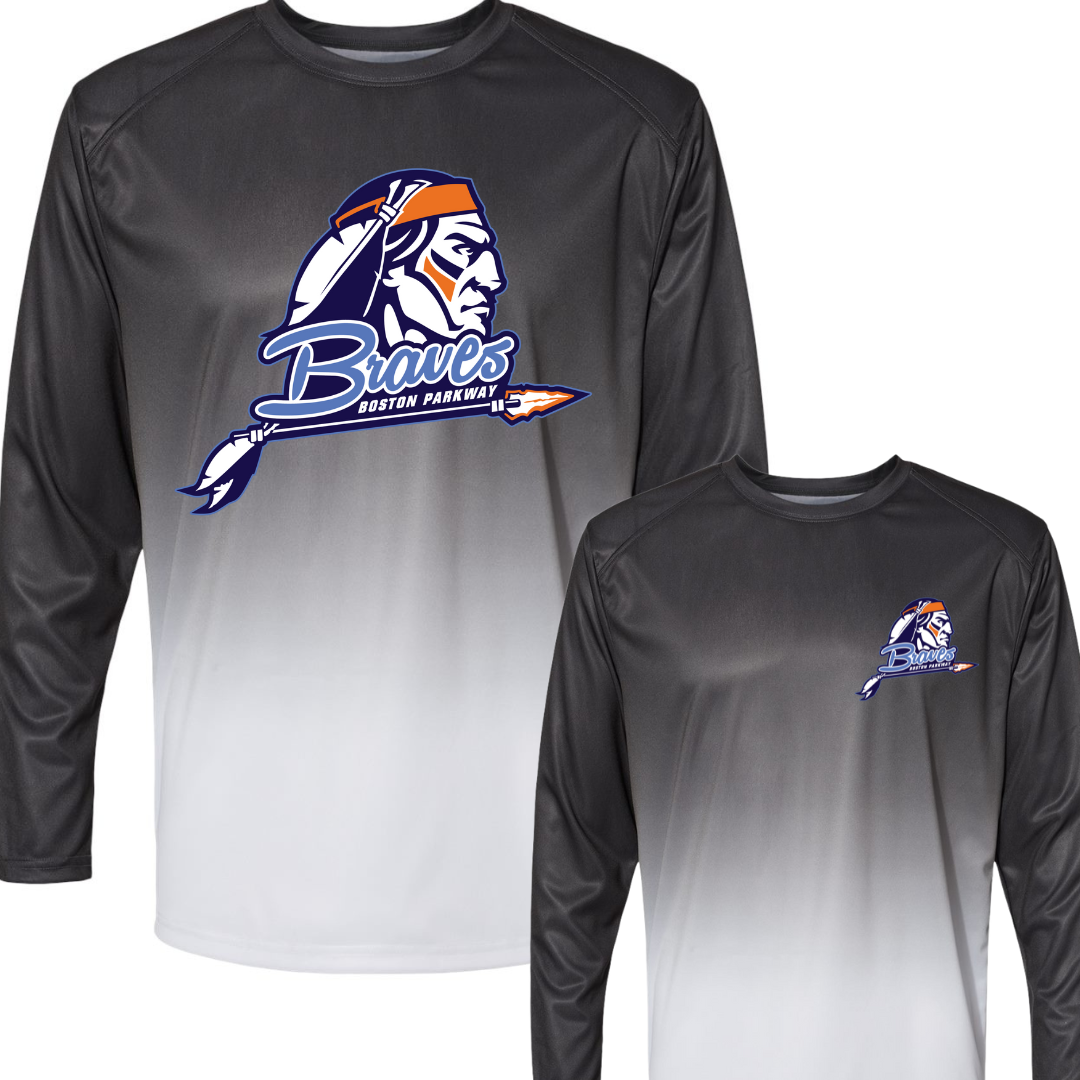 Braves Ombré Long Sleeve